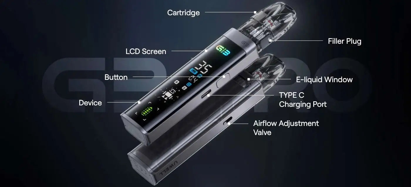Caliburn G3 PRO Device Kit (ALL COLOURS)