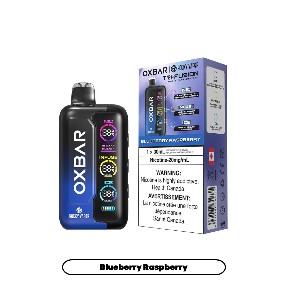 ALL FLAVOURS - OXBAR Tri Fusion 30ML Disposable Device