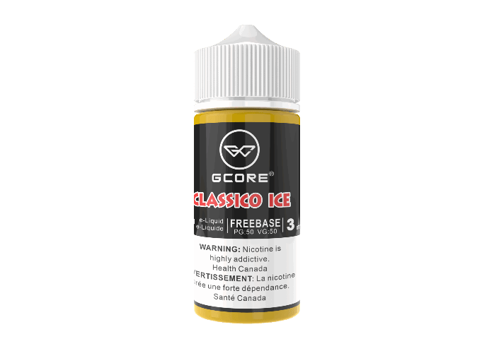 ALL FLAVOURS - GCORE 100ML 3MG ELIQUIDS