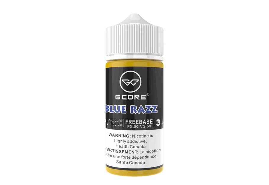 ALL FLAVOURS - GCORE 100ML 3MG ELIQUIDS