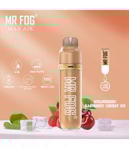 Mr Fog Max Air - strawberry Raspberry Cherry Ice