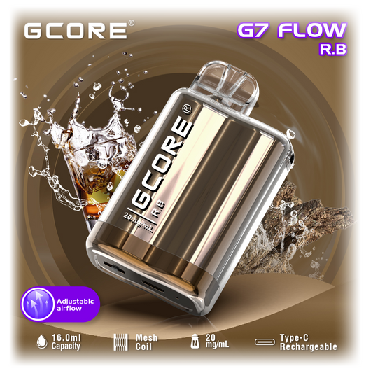 G Core G 7 Flow 7500 Puffs - Root Beer