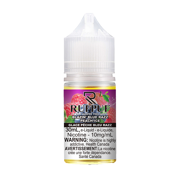 RufPuf E liquid 30ML - Blazin Blue Razz Peach Ice