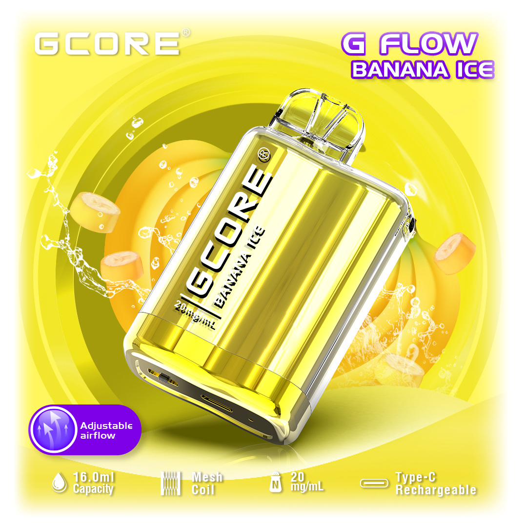 G Core G 7 Flow 7500 Puffs - Banana Ice