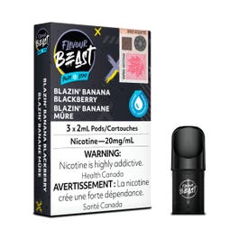 Flavour Beast Stlth Pods - Blazin Banana Blackberry