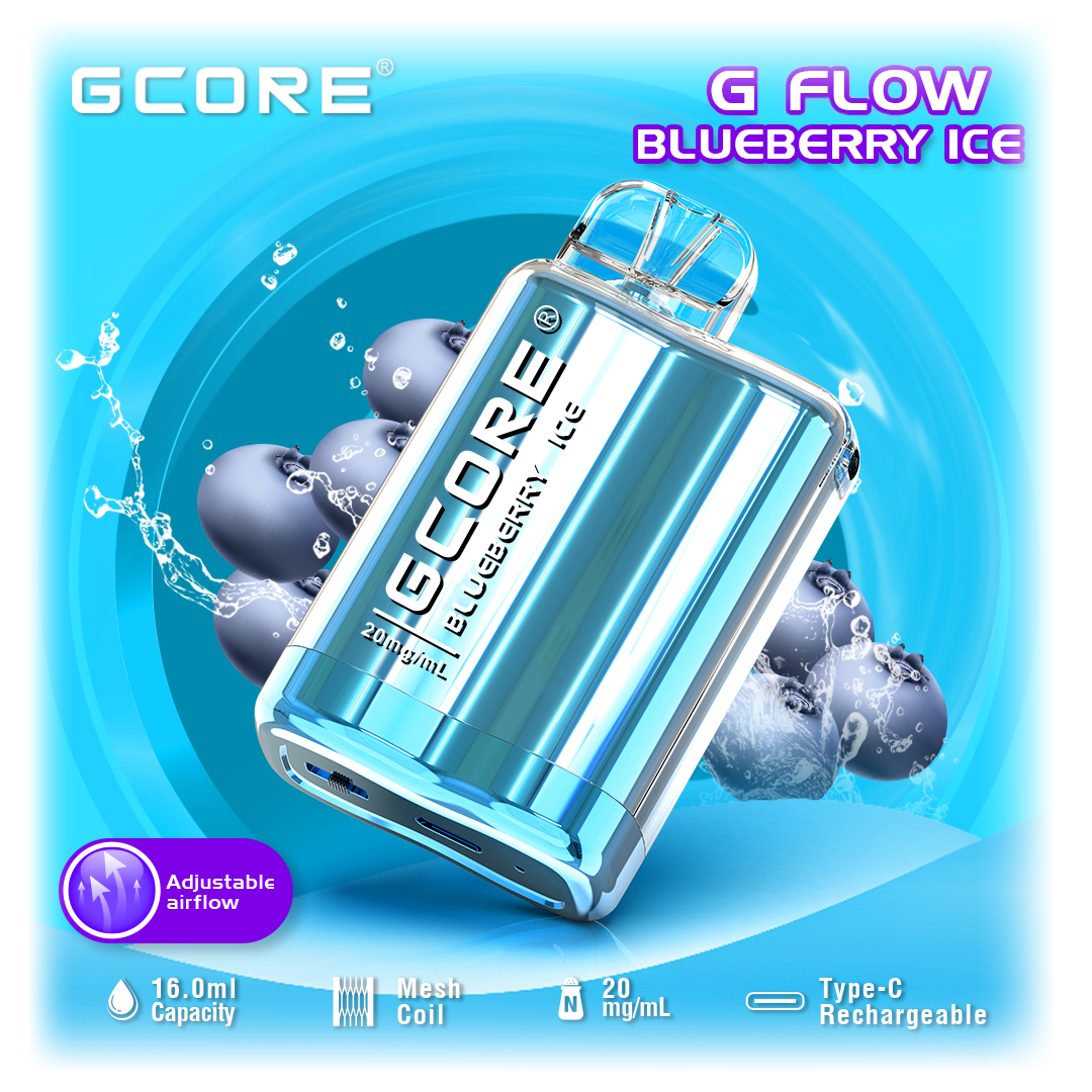 G Core G 7 Flow 7500 Puffs - Blueberry Ice