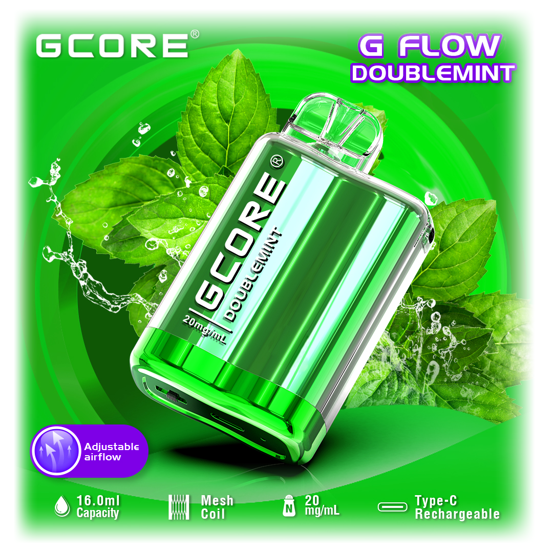 G Core G 7 Flow 7500 Puffs - Double Mint