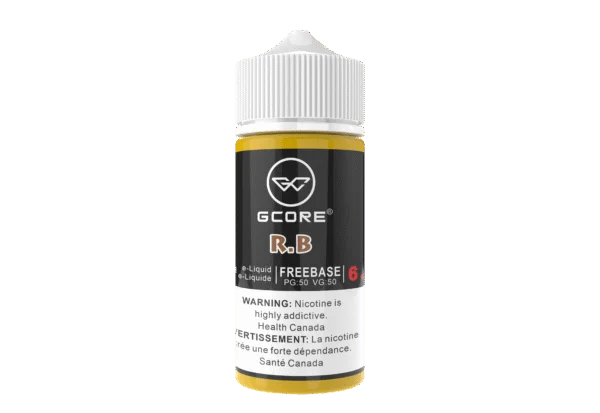 6MG 100mL GCORE ELIQUIDS (FREEBASE) - ALL FLAVOURS