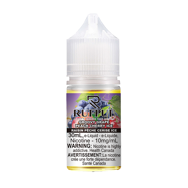 RufPuf E liquid 30ML - Groovy Grape Peach Cherry Ice