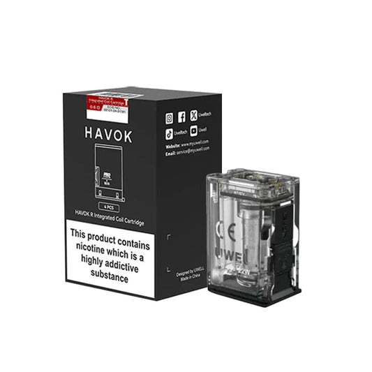 Uwell Havok R Replacement Pods 4/PK [CRC Version]