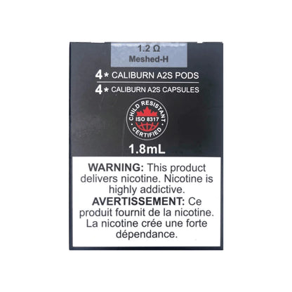 CALIBURN A2S 1.2 OHM REPLACEMENT PODS 4 PACK