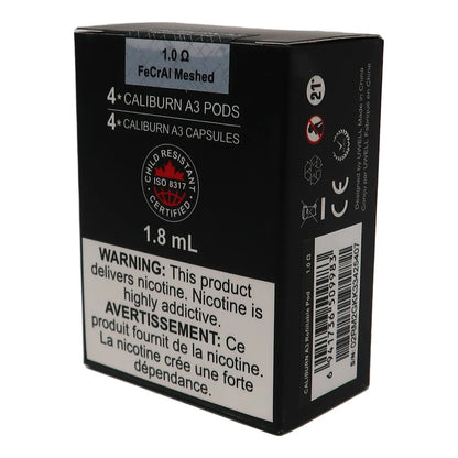 ALL OHM’S - CALIBURN A3 REPLACEMENT PODS 4 PACK