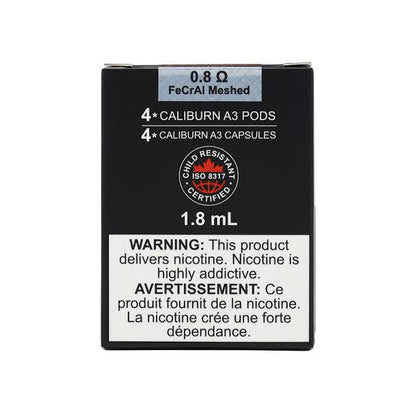 ALL OHM’S - CALIBURN A3 REPLACEMENT PODS 4 PACK