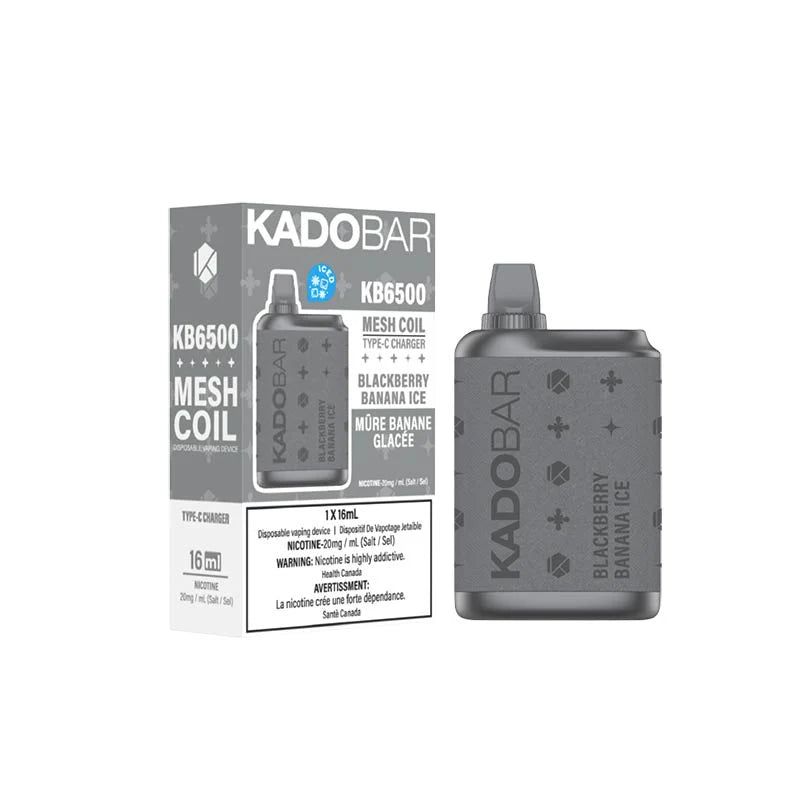 KADO BAR 6500 PUFF DISPOSABLE 16mL - (ALL FLAVOURS)