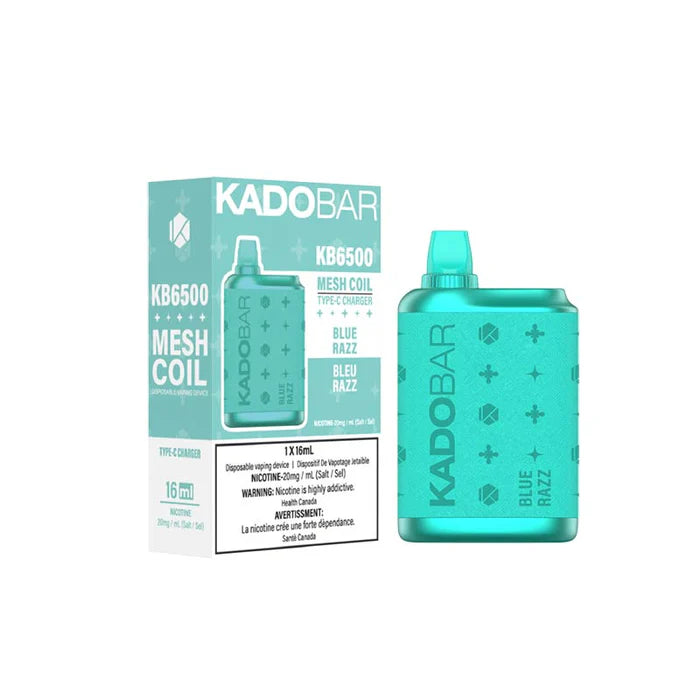 KADO BAR 6500 PUFF DISPOSABLE 16mL - (ALL FLAVOURS)