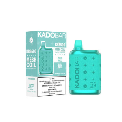 KADO BAR 6500 PUFF DISPOSABLE 16mL - (ALL FLAVOURS)