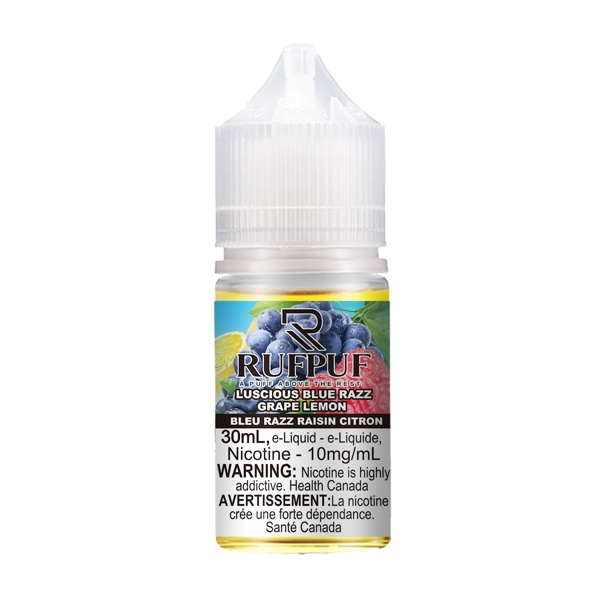 RufPuf E liquid 30ML - Luscious Blue Razz Grape Lemon