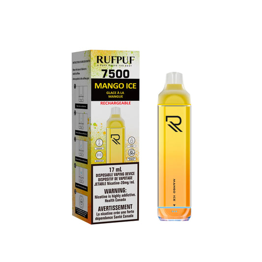 Ruf Puf 7500 Puffs - Mango Ice