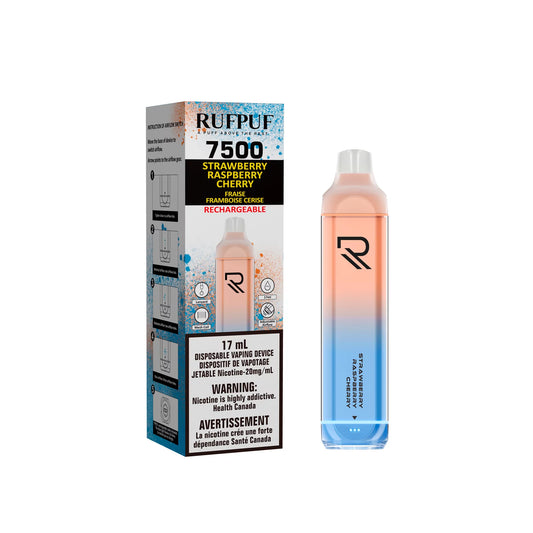 Ruf Puf 7500 Puffs - Strawberry Raspberry Cherry