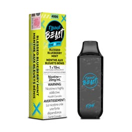 Flavour Beast Flow 5000 Puff Disposable device - Blessed blueberry mint