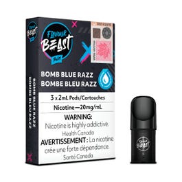 Flavour Beast Stlth Pods - Bomb Blue Razz