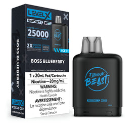 ALL FLAVOURS - Flavour Beast X Level X boosted 15,000 puff pods