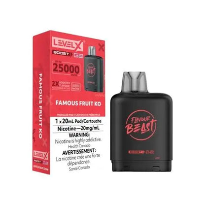 ALL FLAVOURS - Flavour Beast Level X G2 25K Pods
