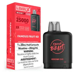 ALL FLAVOURS - Flavour Beast X Level X boosted 15,000 puff pods