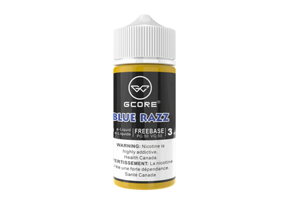ALL FLAVOURS - GCORE 100ML 3MG ELIQUIDS