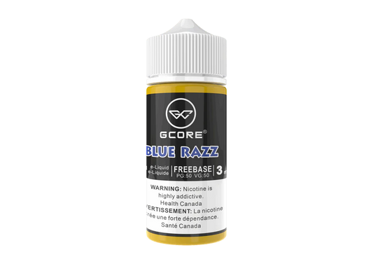 ALL FLAVOURS - GCORE 100ML 3MG ELIQUIDS