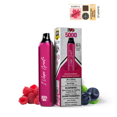 IVG Blazzin Berries 5000 PUFFS