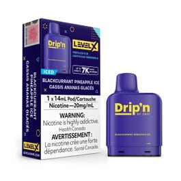 Level X Pods X Drip'n - Blackcurrant Pineapple Ice