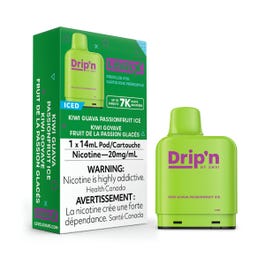 Level X Pods X Drip'n - Kiwi Guava Passionfruit Ice