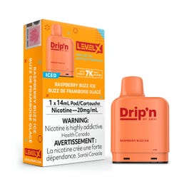 Level X Pods X Drip'n - Raspberry Buzz Ice
