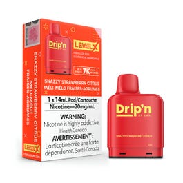 Level X Pods X Drip'n - Snazzy Strawberry Citrus