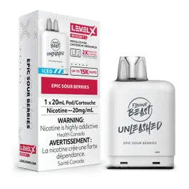 ALL FLAVOURS - Flavour Beast X level X unleashed 15,000 puff pods