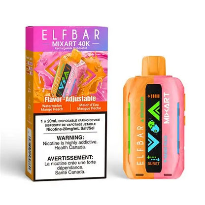 ALL FLAVOURS - ELFBAR MIXART DUAL FLAVOUR DISPOSABLE DEVICE