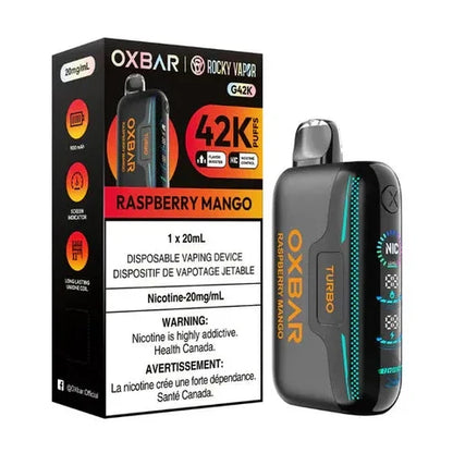 Oxbar G42,000 disposable - ALL FLAVOURS
