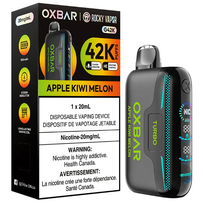 Oxbar G42,000 disposable - ALL FLAVOURS