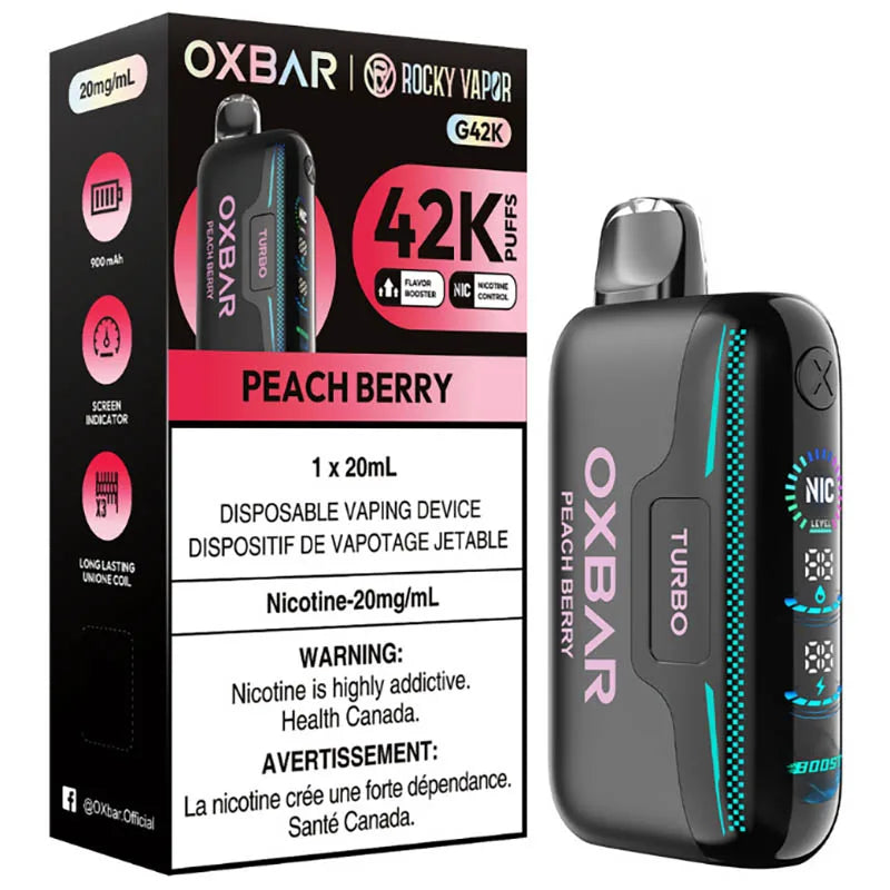 Oxbar G42,000 disposable - ALL FLAVOURS