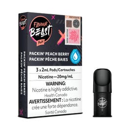 Flavour Beast Stlth Pods - Packin' Peach Berry