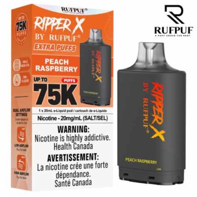 ALL FLAVOURS - RIPPER X 75K Puff Pods By RUFPUF