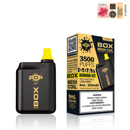 POP Box Goat Series - Banana Ice 3500 PUFFS