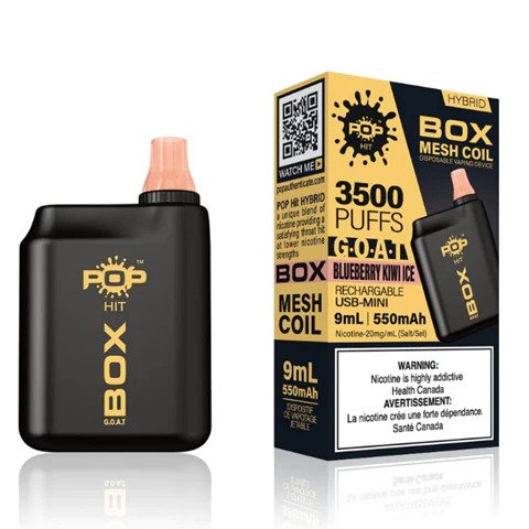 POP Box Goat Series - Blueberry Kiwi Ice 3500 PUFFS