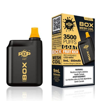 POP BOX GOAT SERIES 3500 PUFF DISPOSABLE (3 FOR $30) - (ALL FLAVOURS)