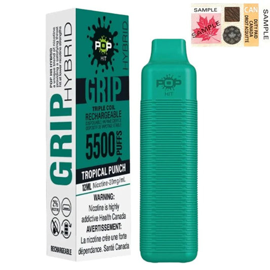 POP Grip Tropical Punch - 5500 PUFFS