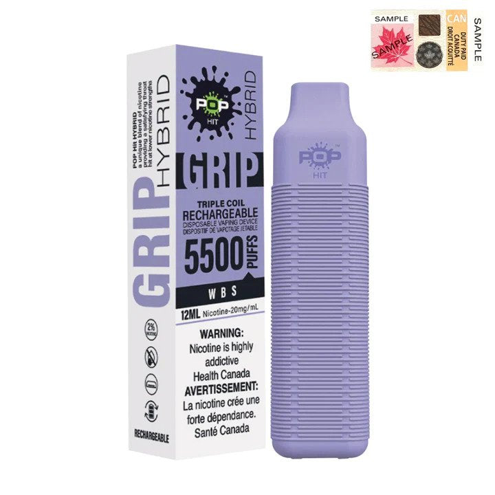 POP Grip W.B.S - 5500 PUFFS