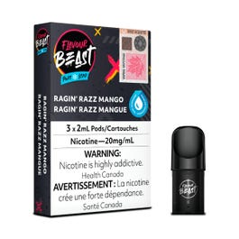 Flavour Beast Stlth Pods - Ragin' Razz Mango