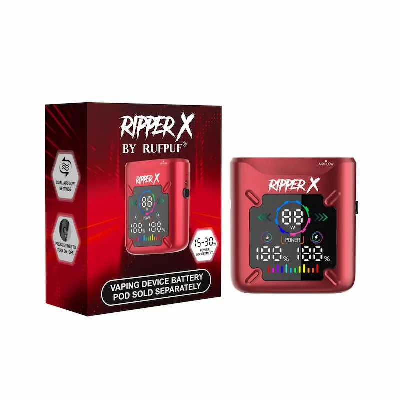 RIPPER X Ultra Device (ALSO FITS LVL X G2 PODS) - 1000mAh Vape Mod