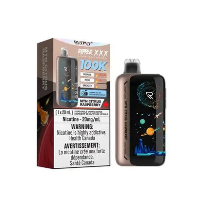 ALL FLAVOURS - RIPPER XXX 100K PUFF Disposable Device